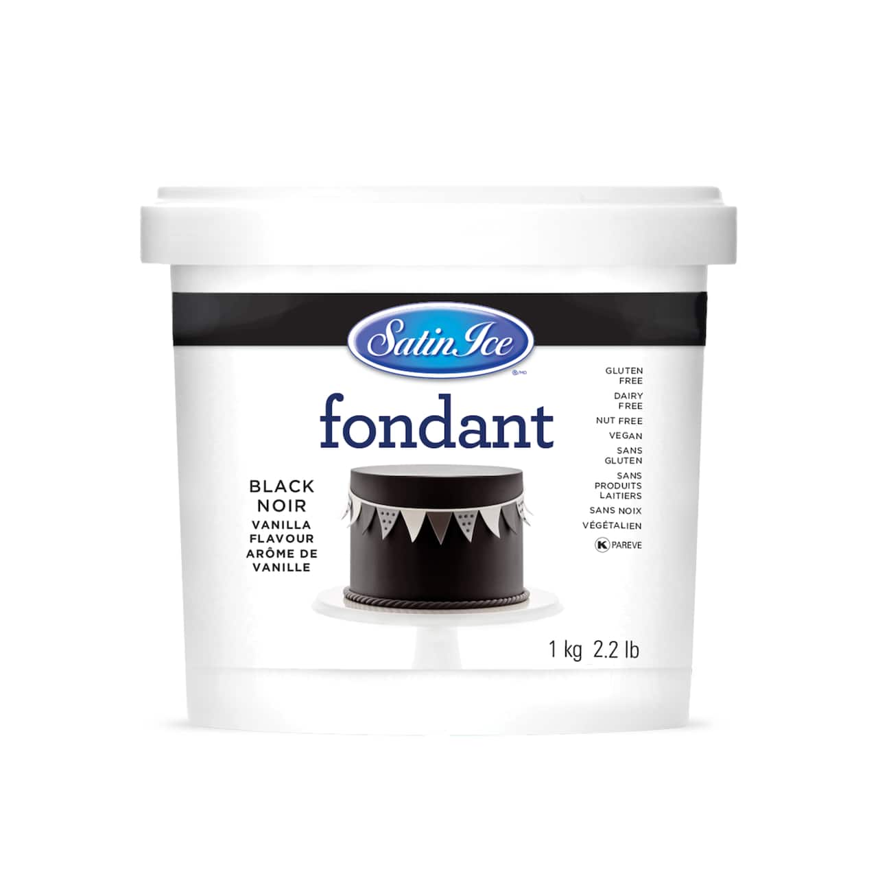 Satin Ice® Vanilla Fondant, 2.2lb.